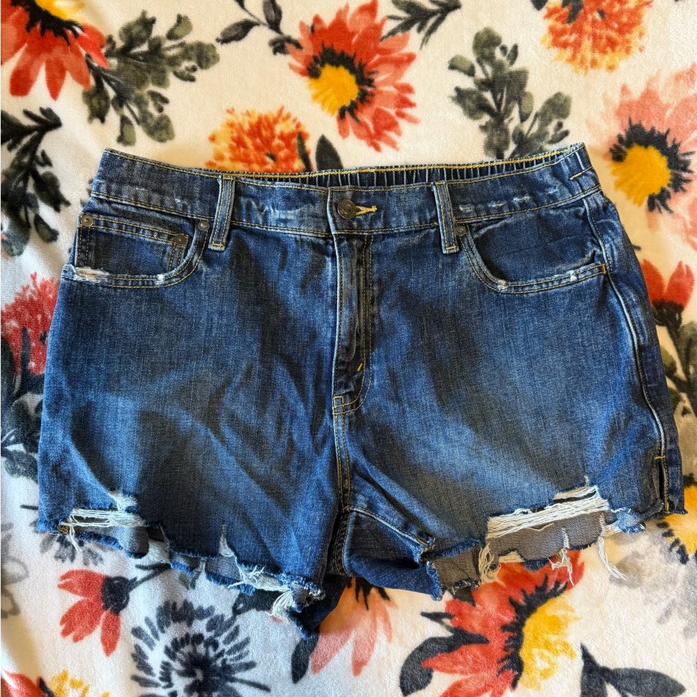 Aerie Daydream Distressed Women Shorts